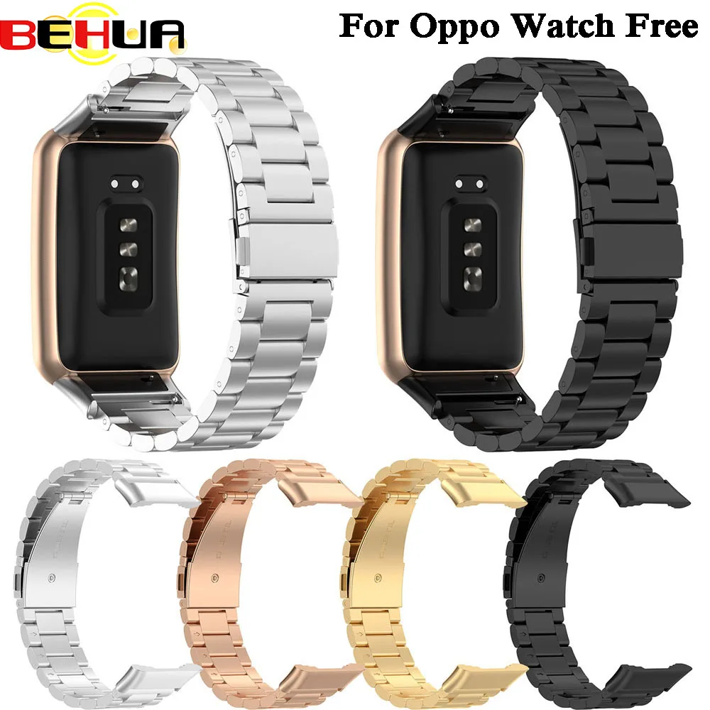 

BEHUA New Arrival Straps for Oppo Watch Free Smartwatch Band Replacement Strap Bracelet Wristband Accessories WatchBand Belt