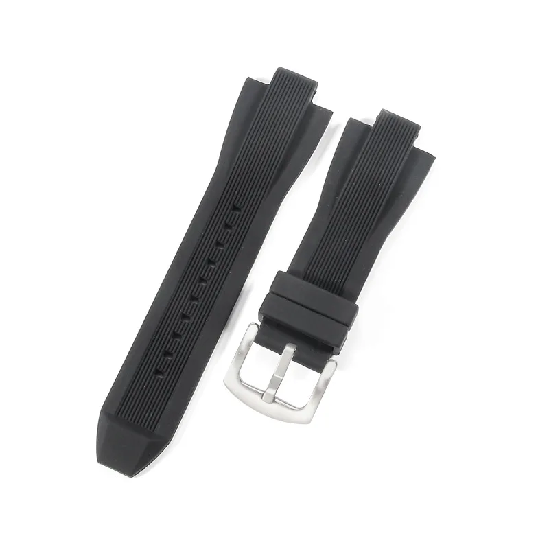 Durable Waterproof Silicone Rubber Watchband Strap Bracelet