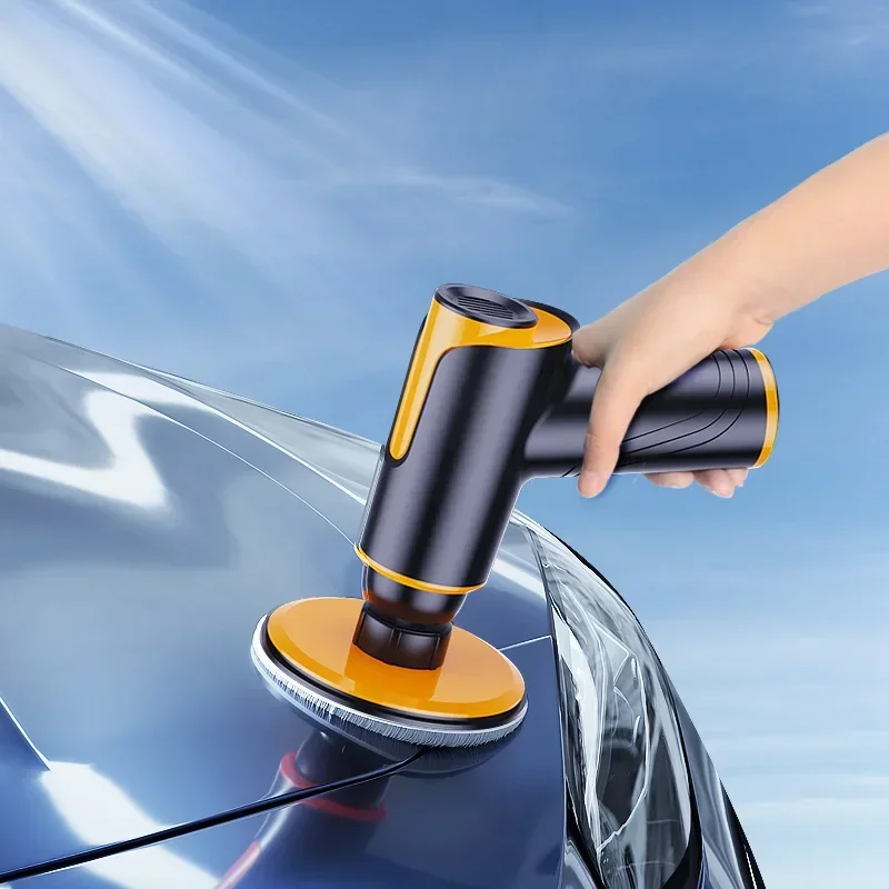 Car Polisher Waxing Machine Mini Cordless Polisher Wireless Polishing Machine Brush Fast Charging Portable Variable Speed Sander