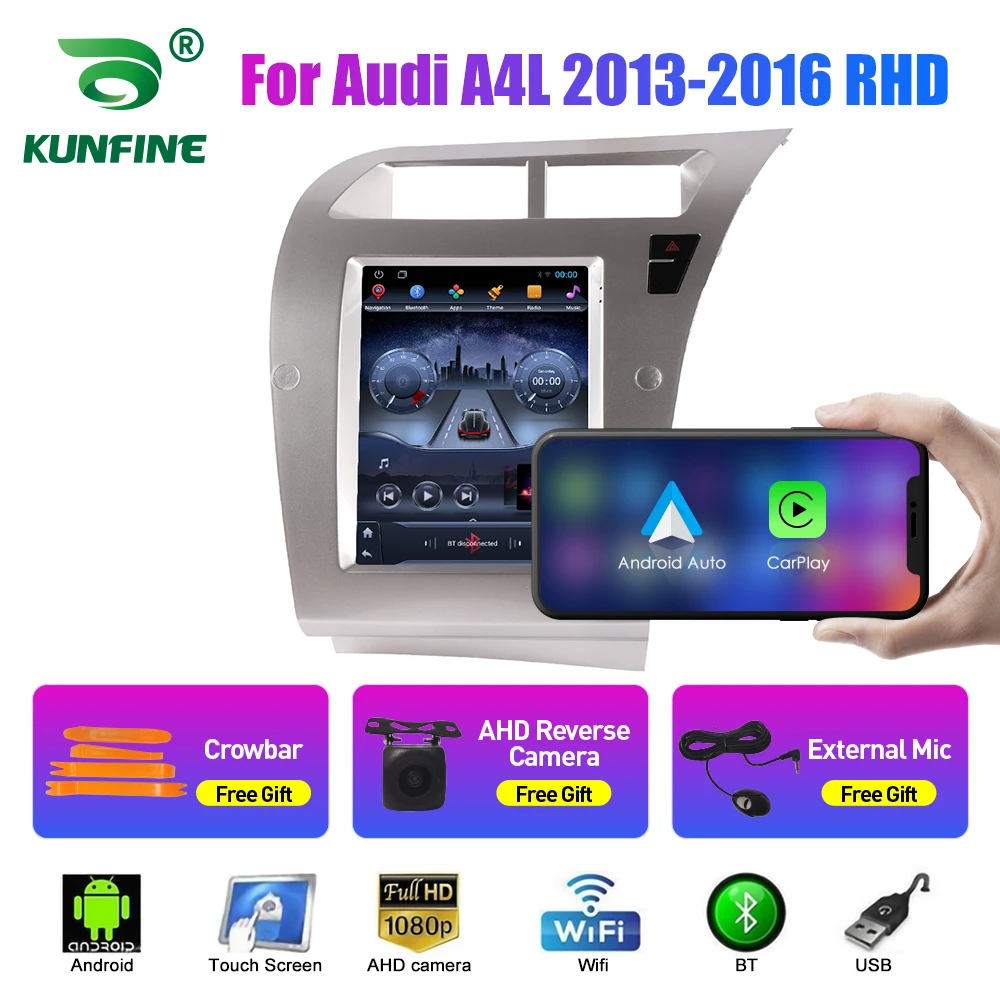 

9.7 Inch Tesla Style 2 Din Android Car Radio For Audi A4L 2013-2016 RHD Stereo Car Multimedia Video Player DVD GPS Navigation