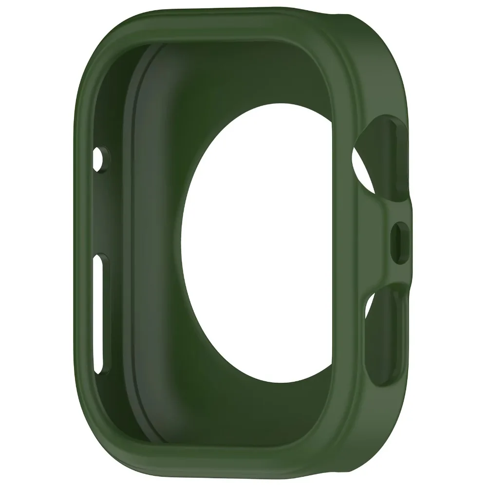 Premium Soft Silicone Protective Case for Smartwatch - Anti-Fall Bumper & Screen Guard