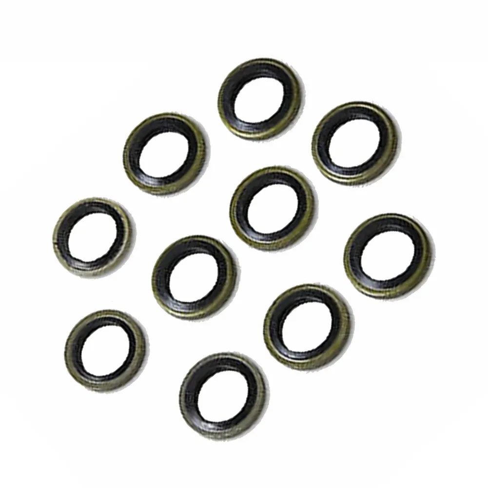 10pcs Set Banjo Bolt Washers For Most Motorcycles For Nissin Master