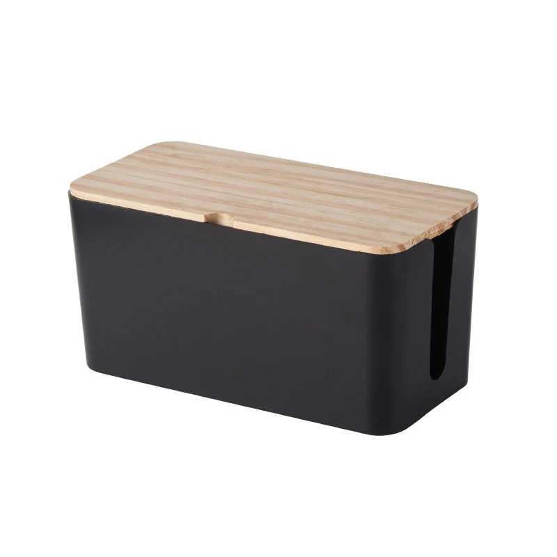 Network Line Storage Bin Charger Wire Management Cable Storage Box Power Strip Wire Case Anti Dust Charger Socket Organizer 