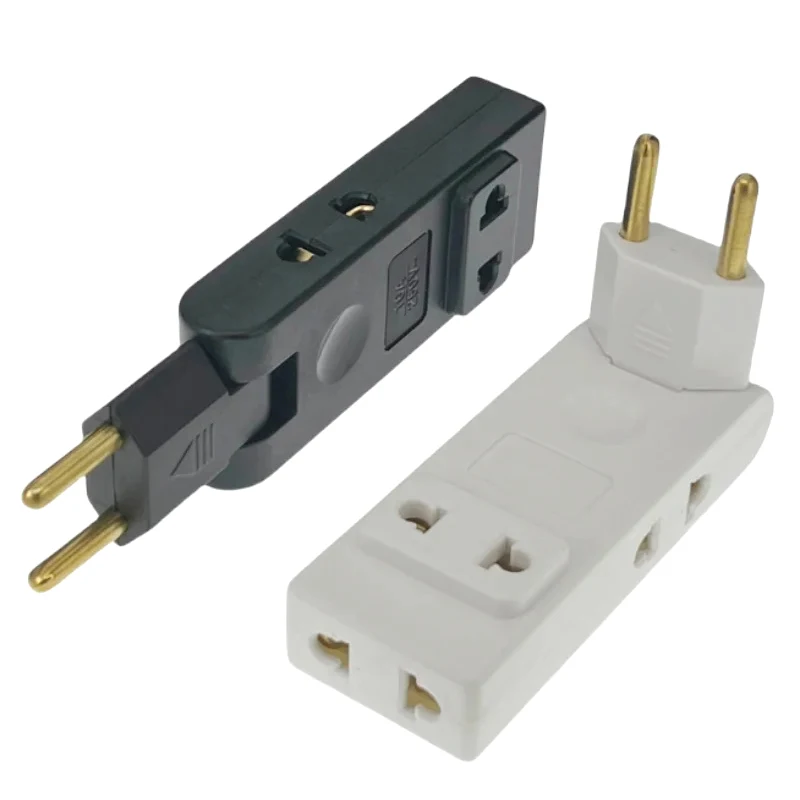 4 In 1 Wall Outlet Extension EU Electrical Socket 180 Degree Plug Adapter Travel Aadapter Portable Power Converter power plug adapter power socket adapter conversion plug electrical power socket plug conversion socket electrical sockets universal socket adapter