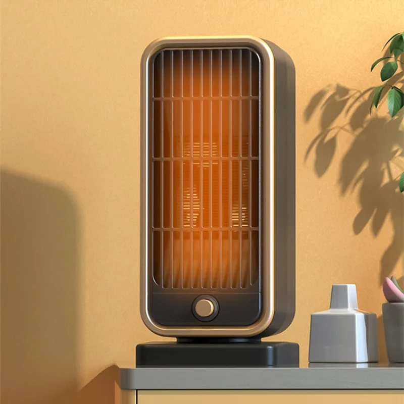 Desktop 500W PTC ceramic fan heaters for home office warm heater fan 2