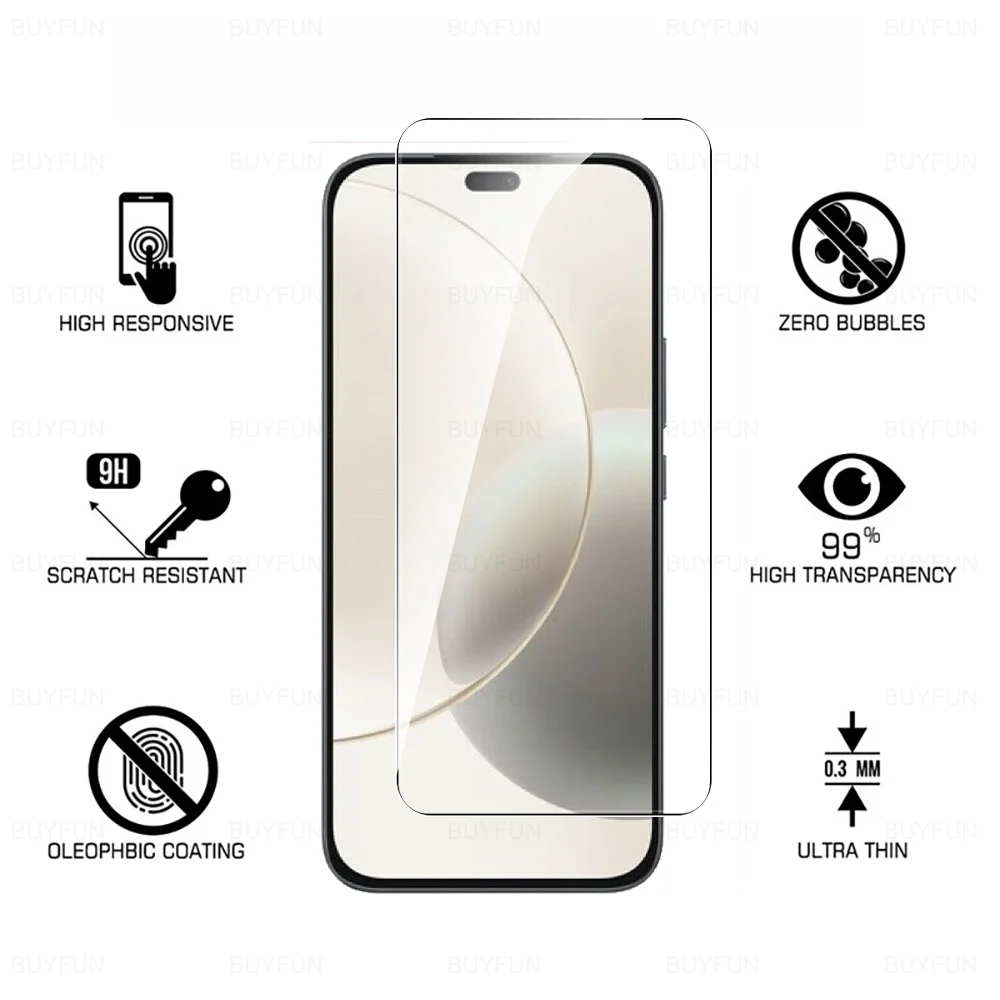 4-Pack Full Coverage Tempered Glass Screen Protector