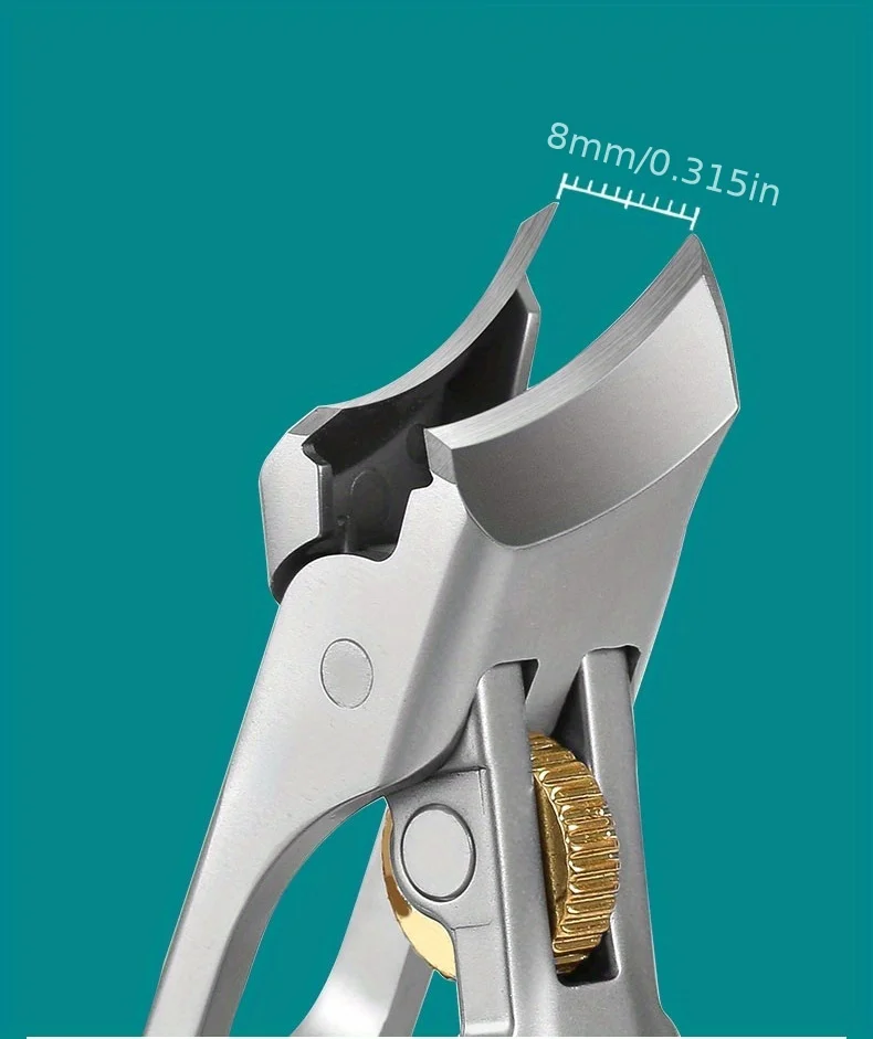 2023 neue Nagel knipser mit Nagel feile Set Sicherheits ausrüstung Verriegelung Zehen nagel knipser für dicke Nägel Hochleistungs-Fingernagel schneider – Detail 5