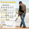 Professional Long Range Deep Metal Detector Prospecting for Gold TX650 Waterproof Underground Foldable Gold Detector Check PP 6