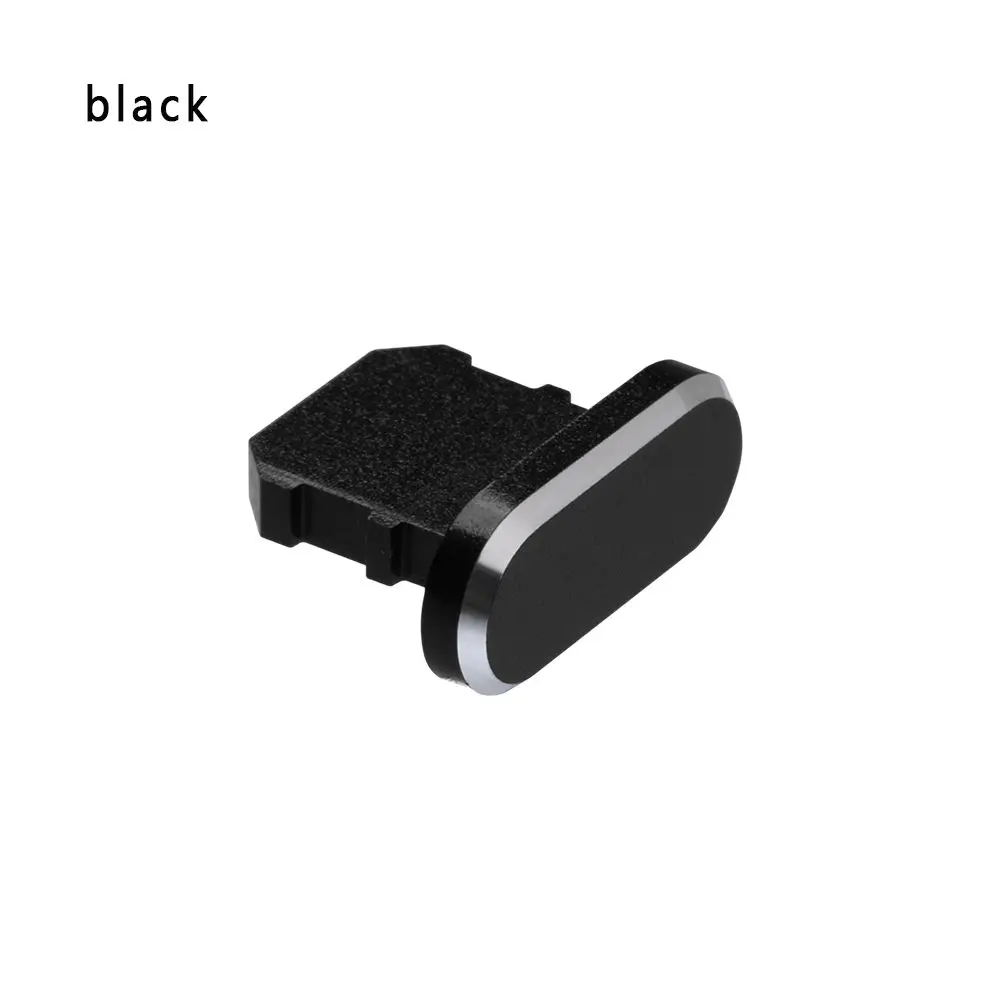 Metal Charger Port Anti-Dust Plug Stopper - Premium Phone Accessory Charging Cap Cover