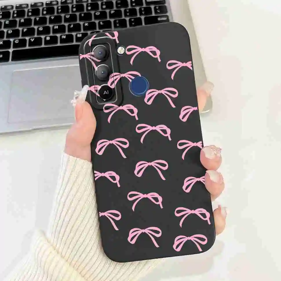 Tecno Pop 5 LTE Shockproof Painted Silicone Phone Case