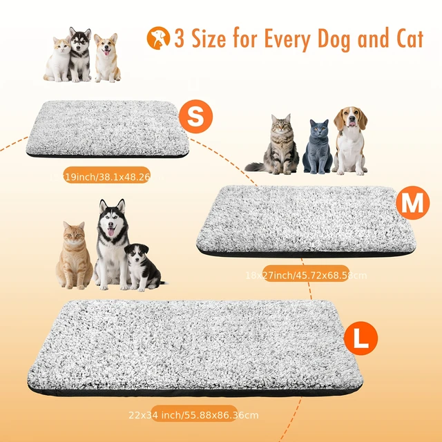 Winter Warming Pet Mattress, Super Warm Cat And Dog Pad, Washable And Non-Slip Mat, Suitable for Small to Large Dogs And Cats 2