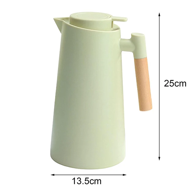 Thermal Coffee Carafe 1000ML Large Capacity Insulated Water Pitcher US