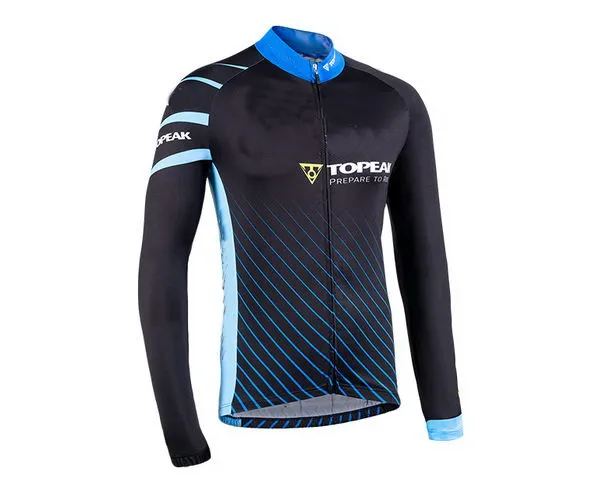 

WINTER FLEECE THERMAL 2018 TOPEAK TEAM ONLY LONG SLEEVE CYCLING JERSEY CYCLING WEAR ROPA CICLISMO