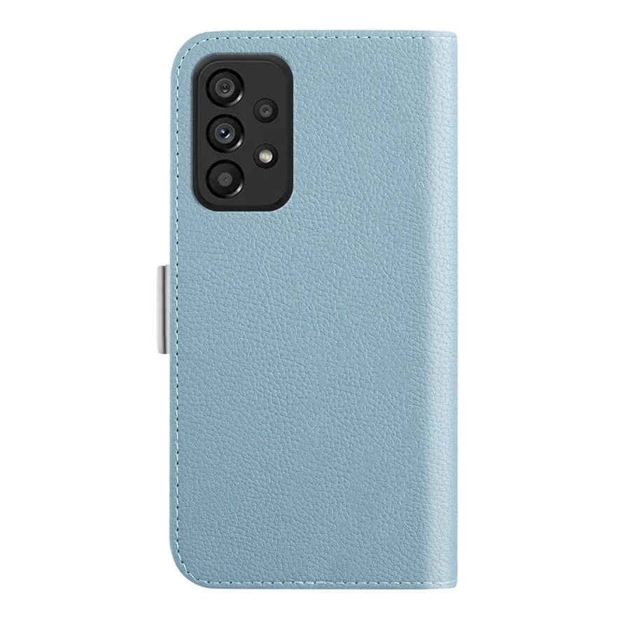 Luxurious Lychee Leather Wallet Phone Case