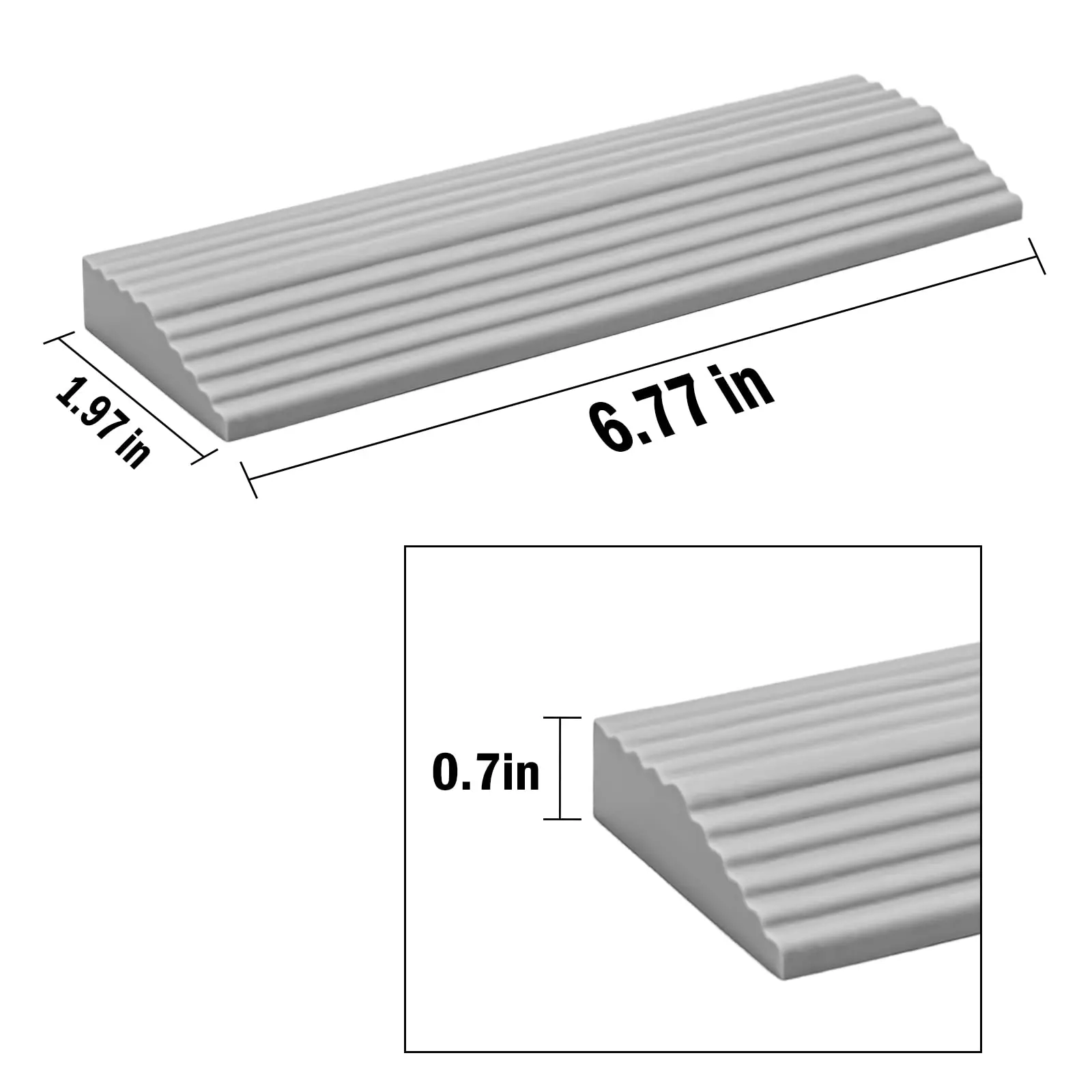 Threshold Bars Step Ramp Climbing Mat Xiaomi Roborock IRobot Roomba ILIFE Ecovacs Deebot Robot Vacuum Sweeper Accessories