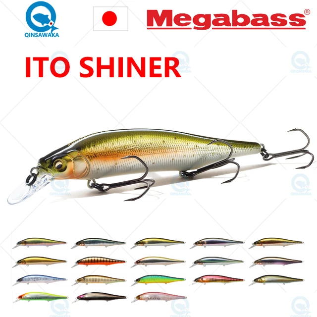 JAPAN Megabass ITO SHINER 115mm 14g Fishing Lure Suspend jerk bait MINNOW  Bass Lure Jerkbait Saltwater Sea Tackle - AliExpress