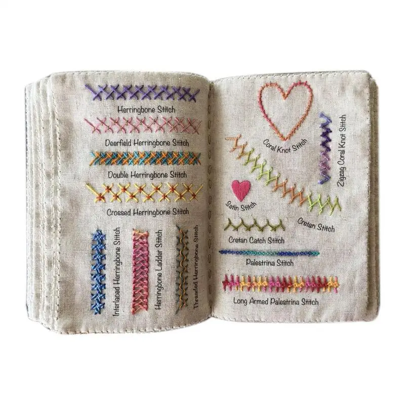 DIY Stitch Embroidery Book for Creative Sewing Enthusiasts