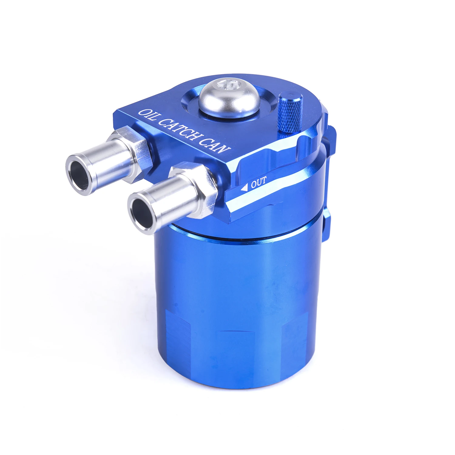 Universeller 4-farbiger verblüffter Aluminium ölfang kann Behälter behälter öltank mit Entlüftung filter OCT-1139 – Detail 22
