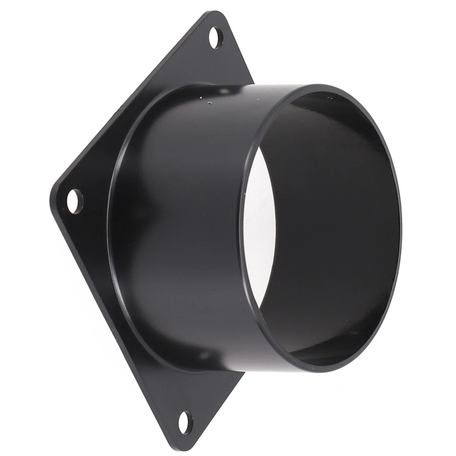 Kitchen Acessries Flange Connector Flange Connector 75-120MM Pipe Connecting Wall Air Ducting Connection Black