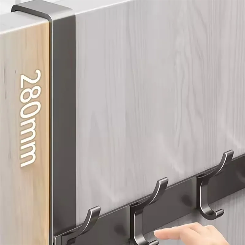 Over-Door Home Organizer Rack Clothes Coat Hat Towel Hanger Bathroom Accessories Holder Storage Organization Door Hook Hat Rack