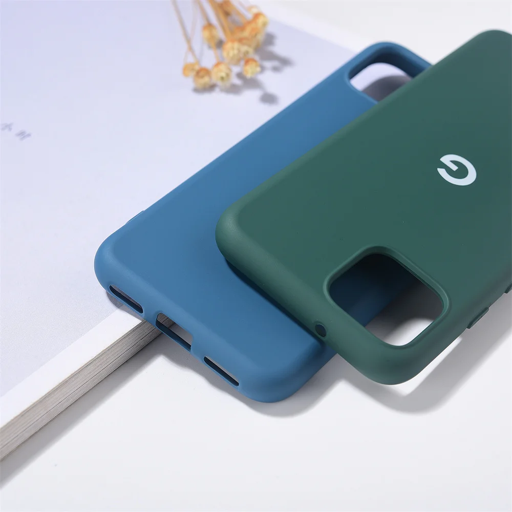 Google Pixel 4 TPU Liquid Silicone Phone Case Soft-Touch Full Protective Back Cover For Pixel 4A 4G 4A 5G 4XL Shockproof Bag