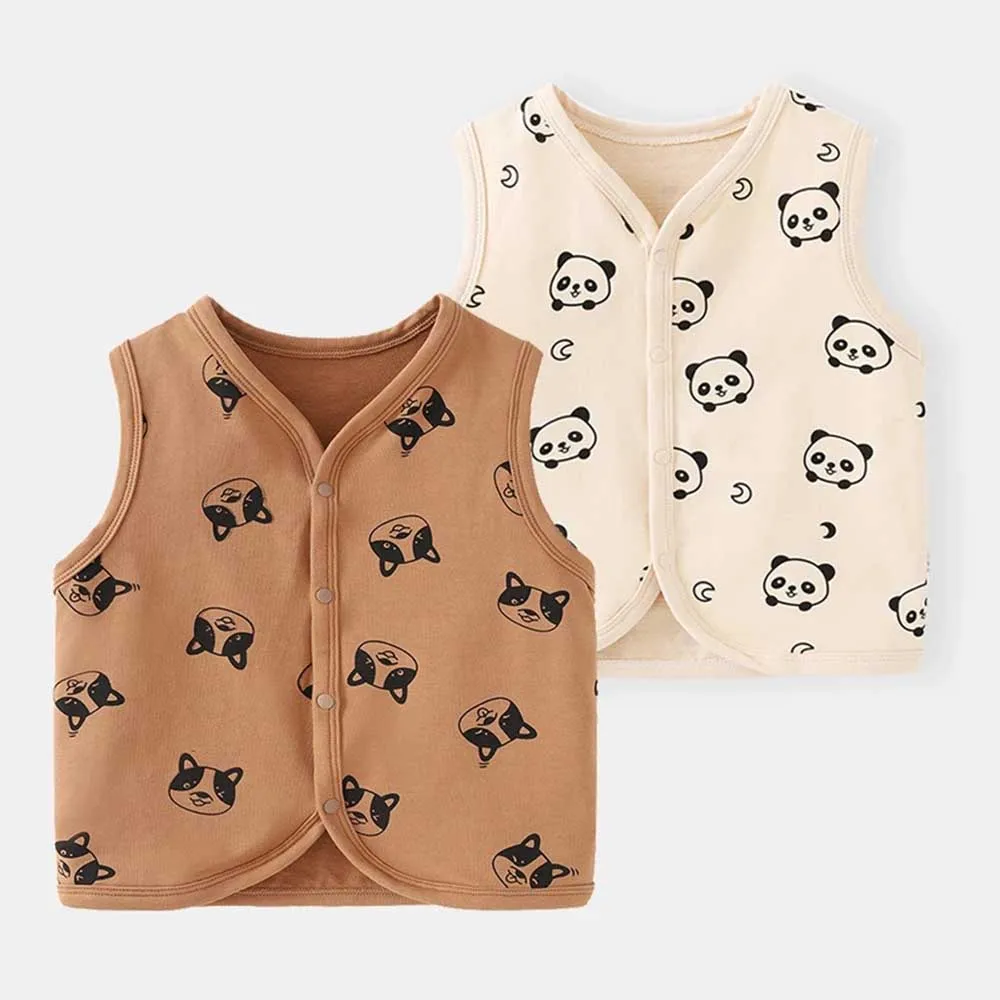Winter Waistcoat Baby Girl Winter Vest Girl Waistcoat 2018 Autumn