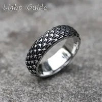 2025 NEW Men's 316L stainless steel rings Vintage Nordic Viking Dragon Rings Amulet animal FASHION Jewelry Gifts free shipping