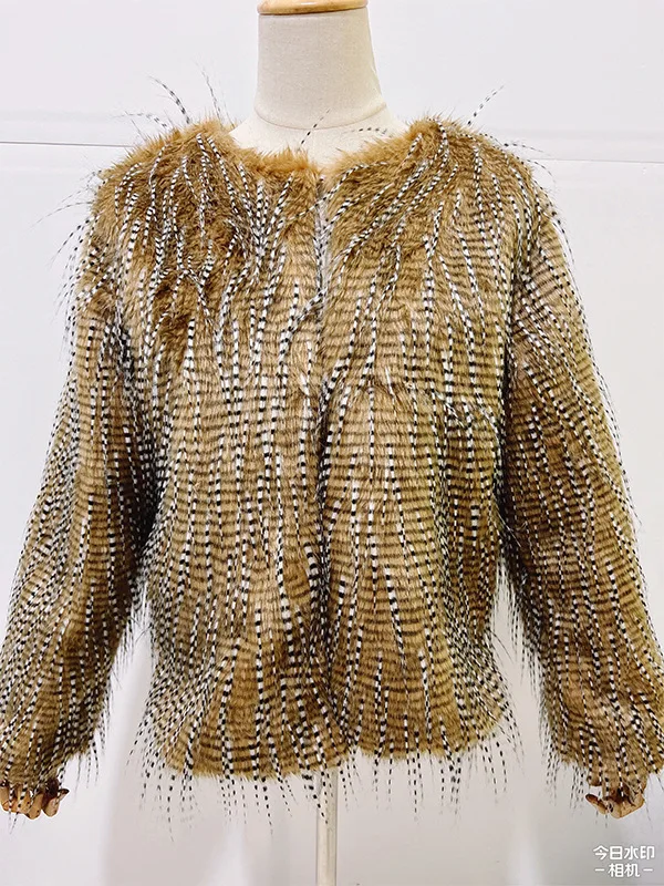 Peacocks fur jacket Clearance