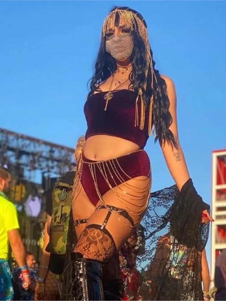 

Цепочка для тела блестящая стразы, многослойная драпировка для живота, драпировка для женщин, Длинная летняя пляжная бижутерия с кисточками