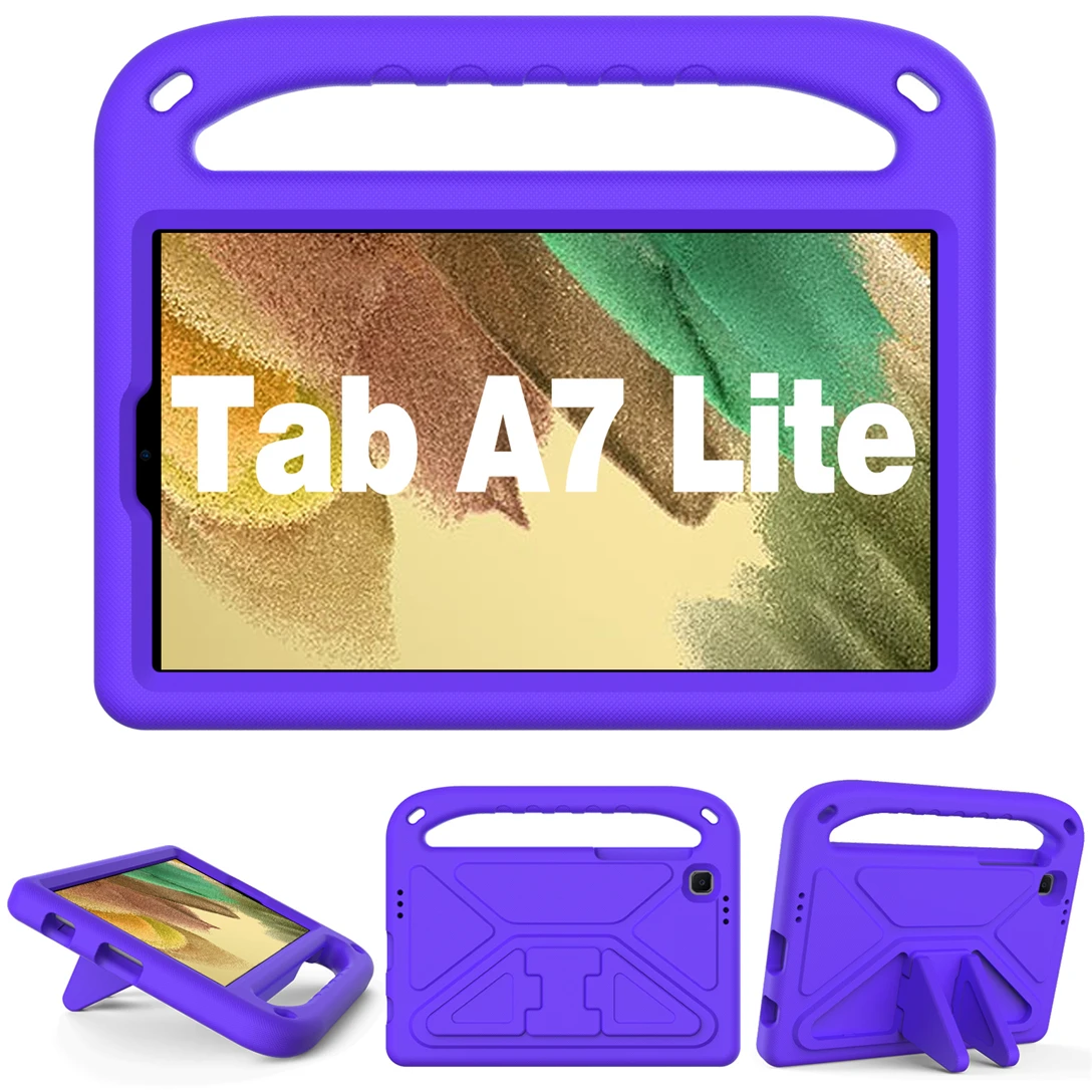 For Samsung Galaxy Tab A7 Lite Case EVA Tablet Stand Cover Case for Galaxy Tab A7 Lite SM-T220 SM-T225  8.7 inch  Kids Case