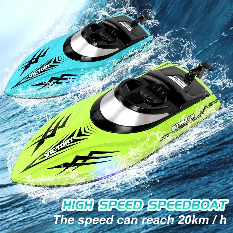

2,4 GHz RC скоростная лодка HJ811 20 км/ч Водонепроницаемая двухмоторная высокоскоростная гоночная трюковая лодка с дистанционным управлением лодки подарки игрушки для мальчиков