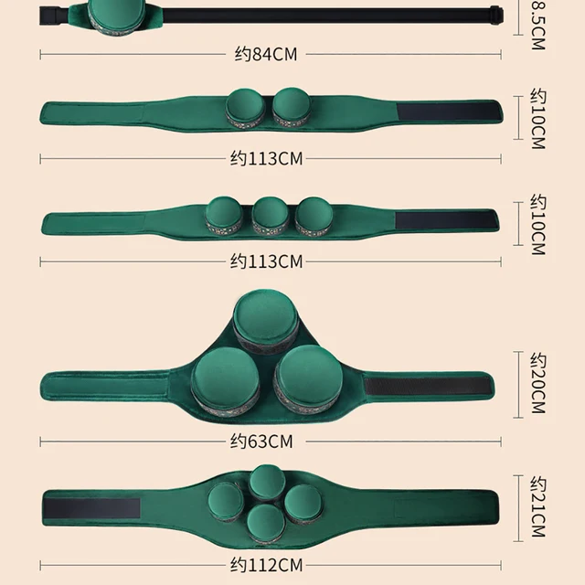 Tiszta Réz Moxibustion Doboz, Háztartási Idős Bársony Doboz Hordozható Eszköz, - Image 2