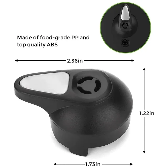 Steam Release Handle for LUX Mini 3Qt 5Qt 6Qt IP-LUX50 IP-LUX60 Pressure Cooker Valves Replacement Part Accessories 6