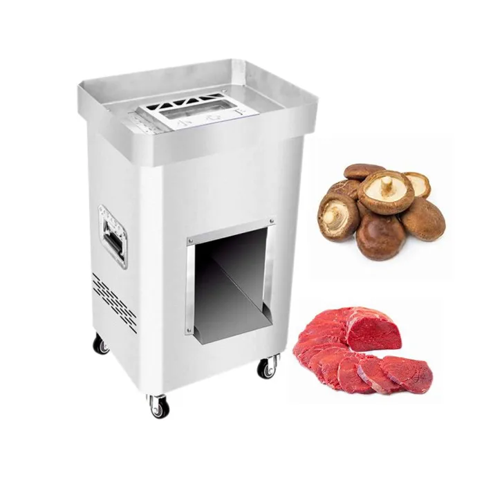 New Product 2023 automatic meat slicer minced meat cutter beef cutting machine household pork slicing meat shredding machine