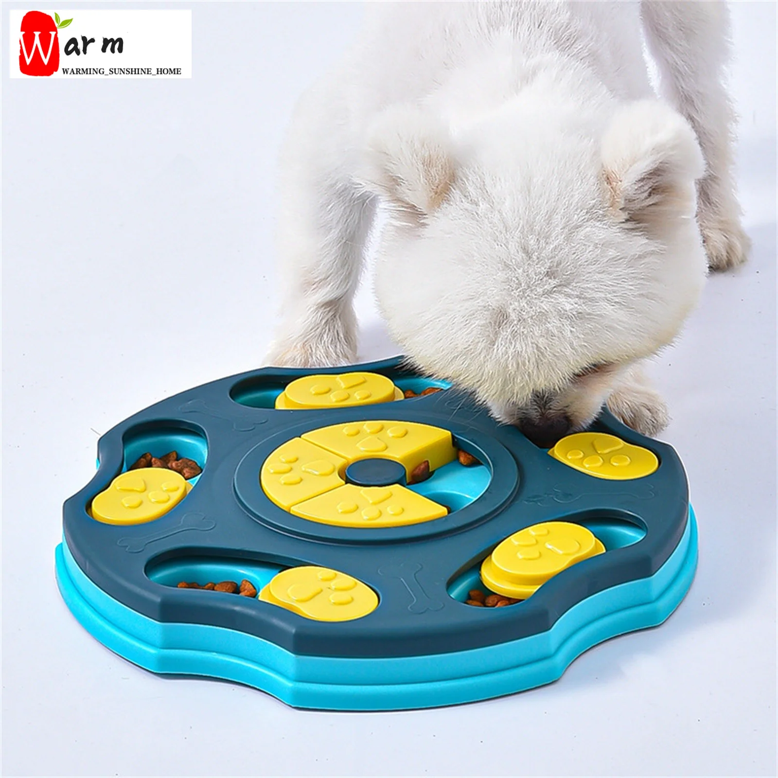 Dog Puzzle Toy Puppy Food Feeder Level 2 In 1 Interactive Games For  Small/Medium/Large Aggressive Chewer Gift Simple And Cute - AliExpress