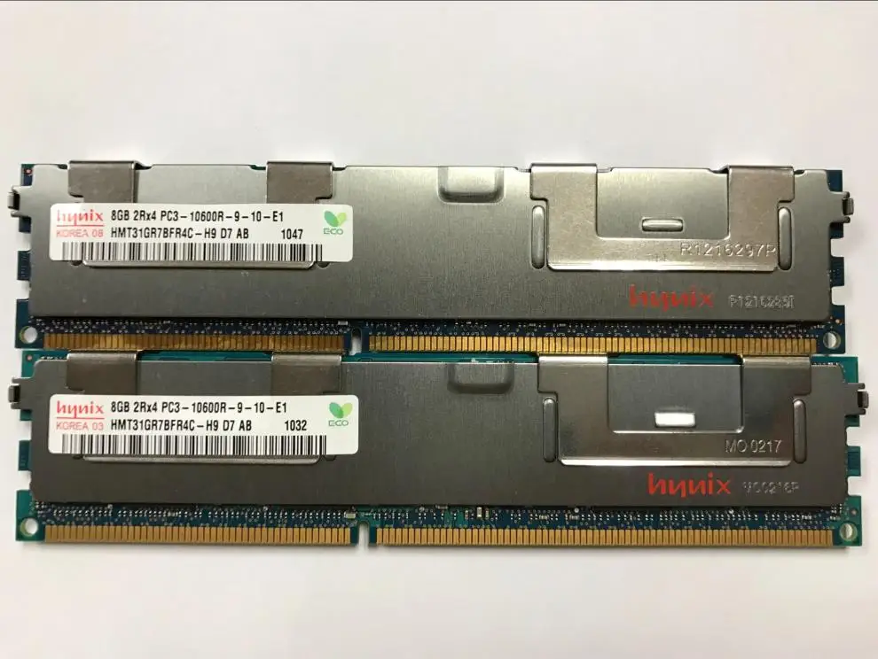 Lotto Di 6 Hynix 8GB 2Rx4 PC3L RAM -10600R (DDR3L 1333 - Foto 5