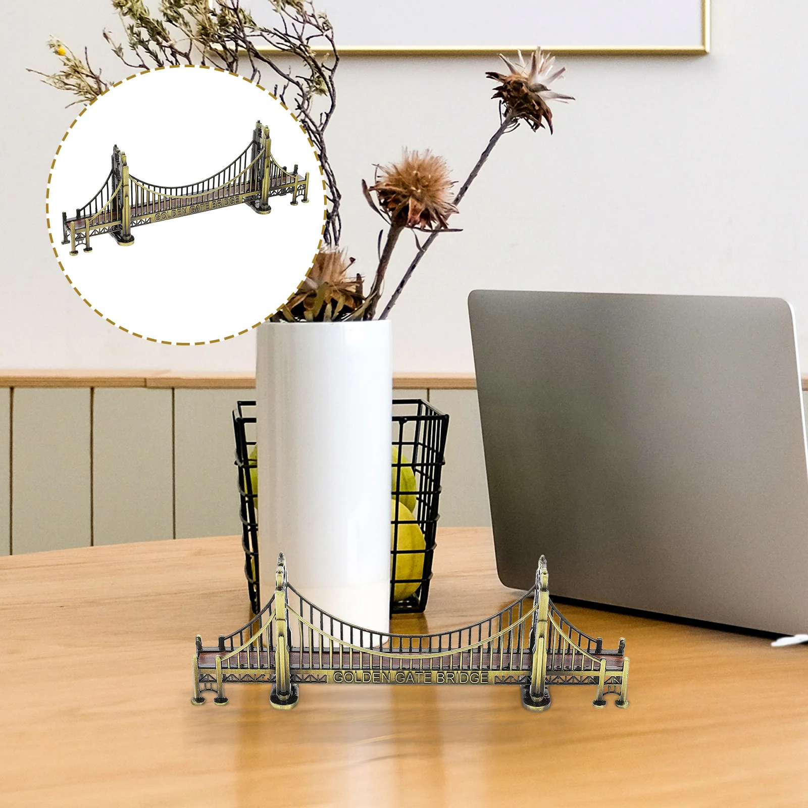 

Desktop Alloy Model Sculpture Desktop Alloy Bridge Model Desktop Bridge Model Decorative Bridge Model Home Ornament Home Decor