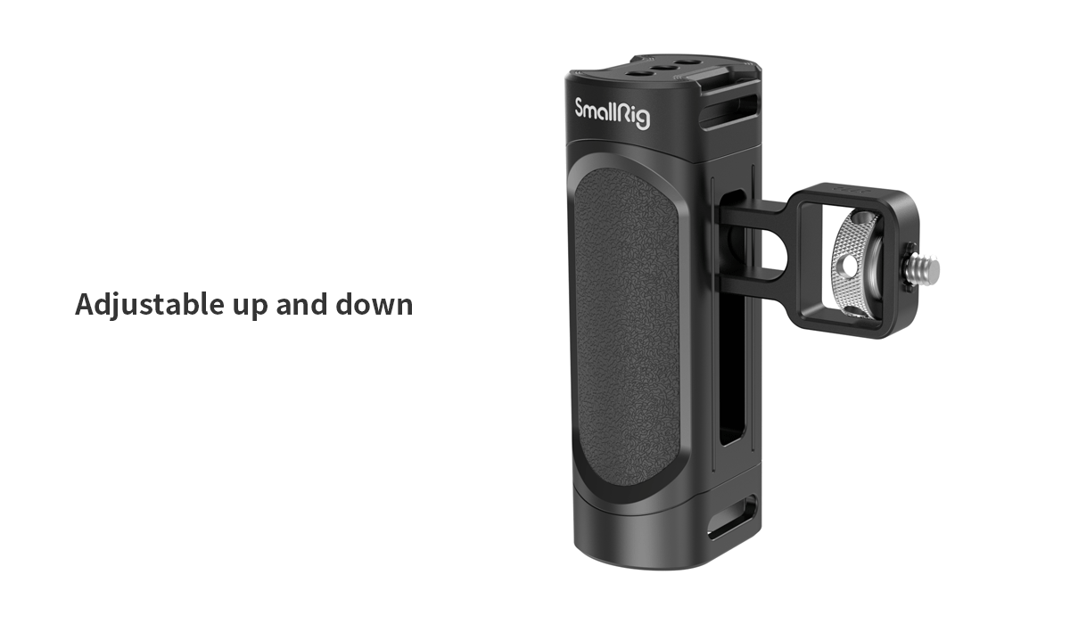 Smallrig-スマートフォンケージ用のサイドハンドル,軽量,1/4 w