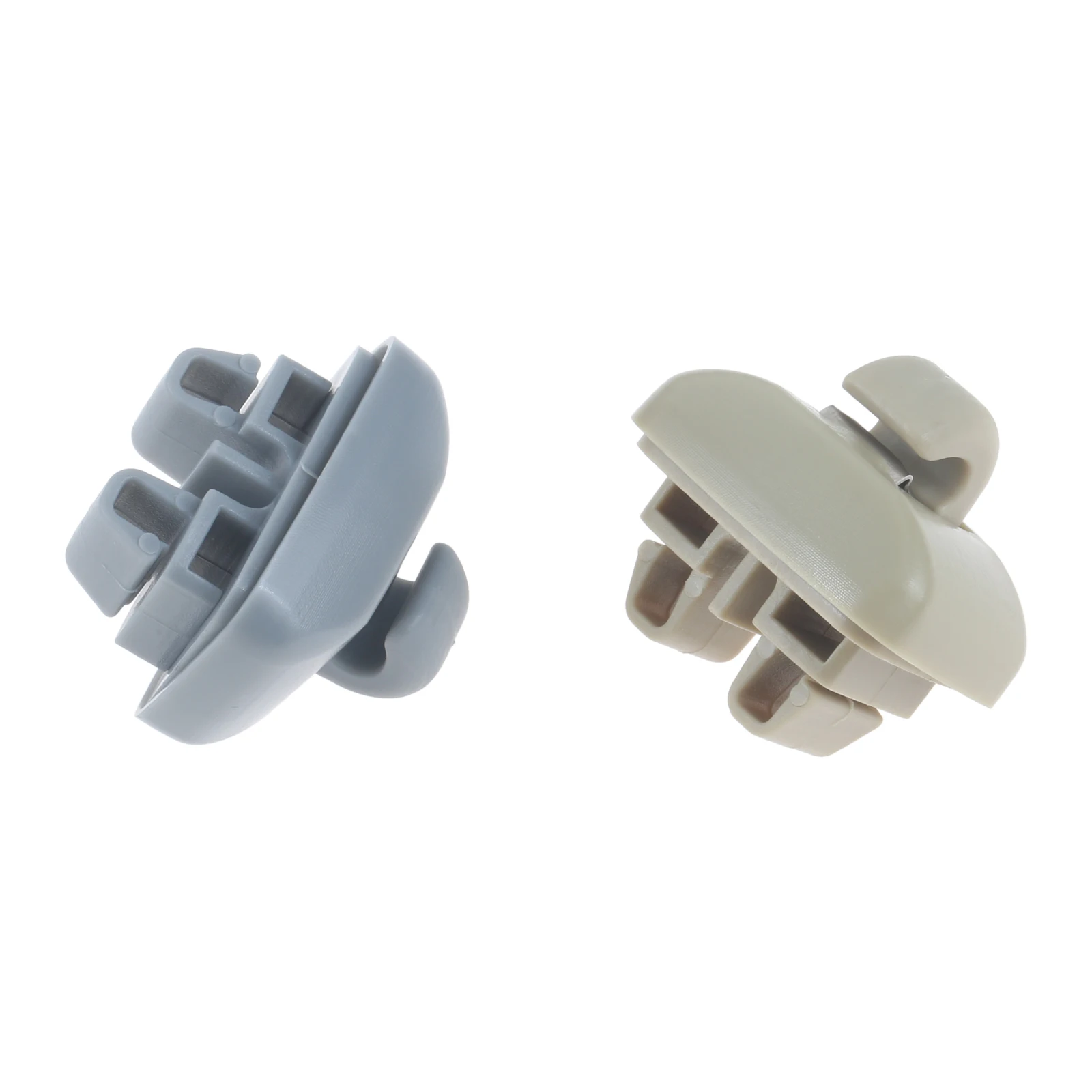 2 Pz Auto Interno Parasole Clip Gancio Gancio Copertura Fermo Per Audi Tt A6 Allroad Quattro Avant Tt S6 Grigio/Beige
