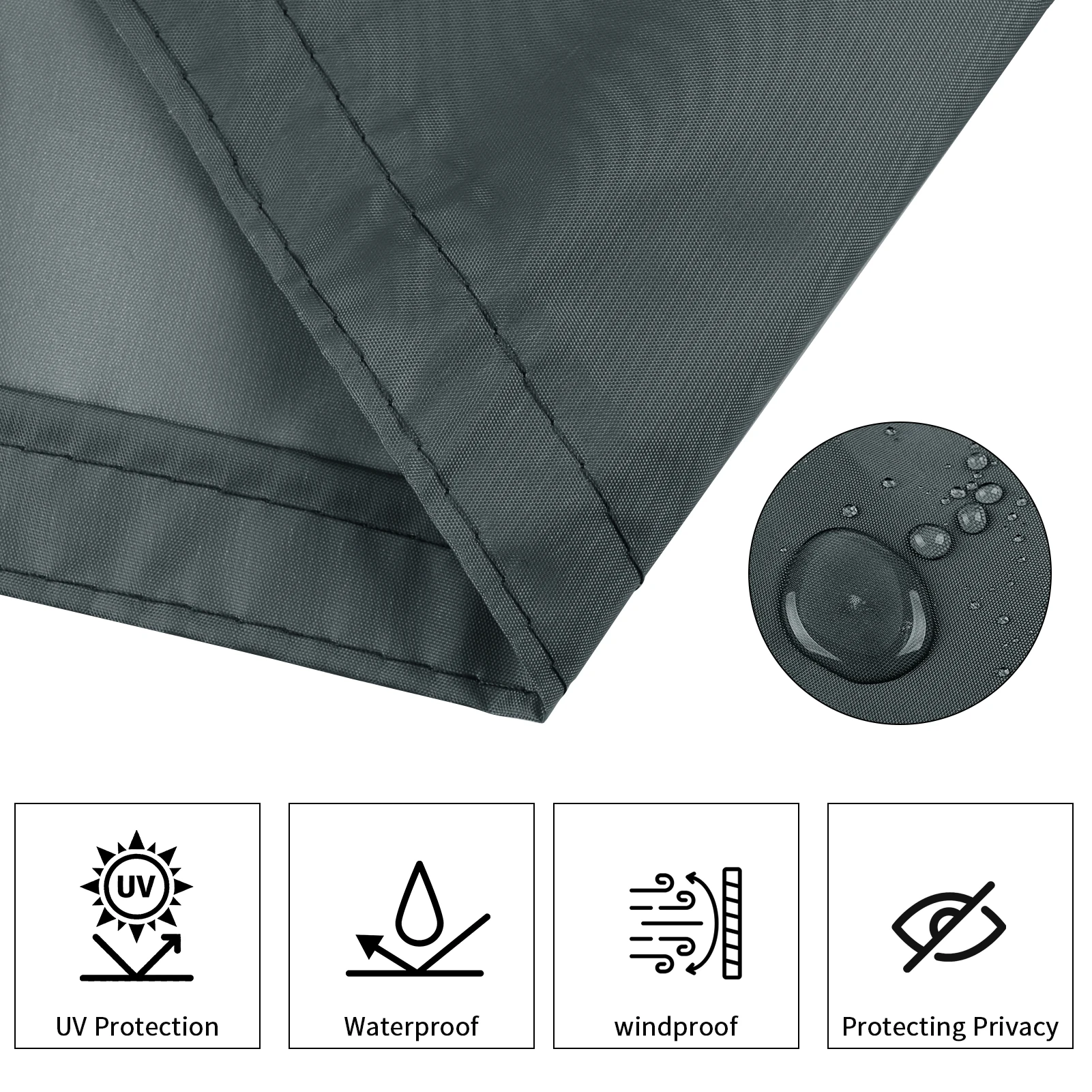 Balcony Privacy Screen – UV Protection Patio & Garden Fence Cover 2