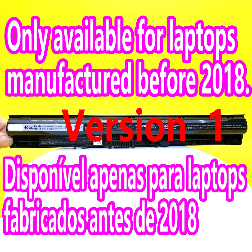 Vostro 3458, 3551, 3558, 14.8V, 40WH, Novo