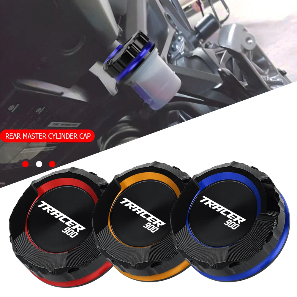 

FOR YAMAHA TRACER900 Accessory Motorcycle TRACER 900/GT 2019 2020 2021 Rear Brake Fluid Cylinder Master Reservoir Cover Oil Cap