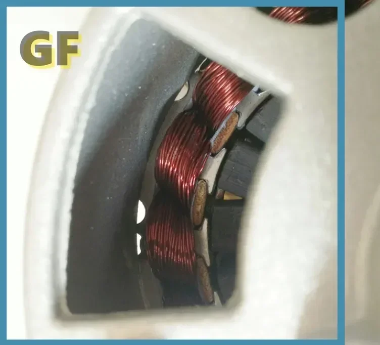 Small household AC alternator 220v pulley wheel permanent magnet constant voltage 1500W pure copper