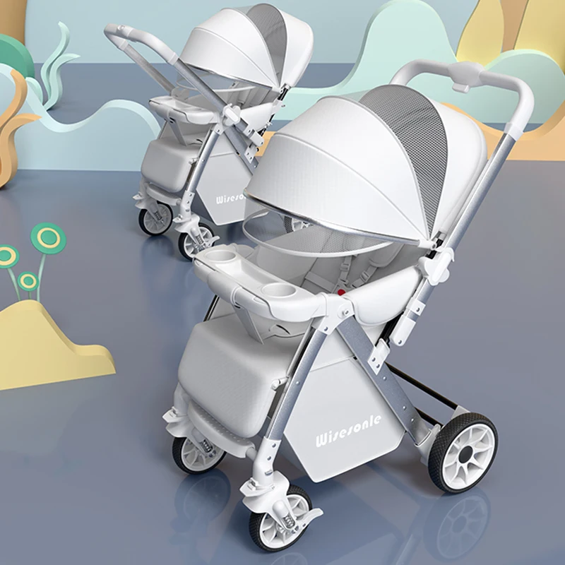 Upgraded Sit & Recline Baby Stroller 3