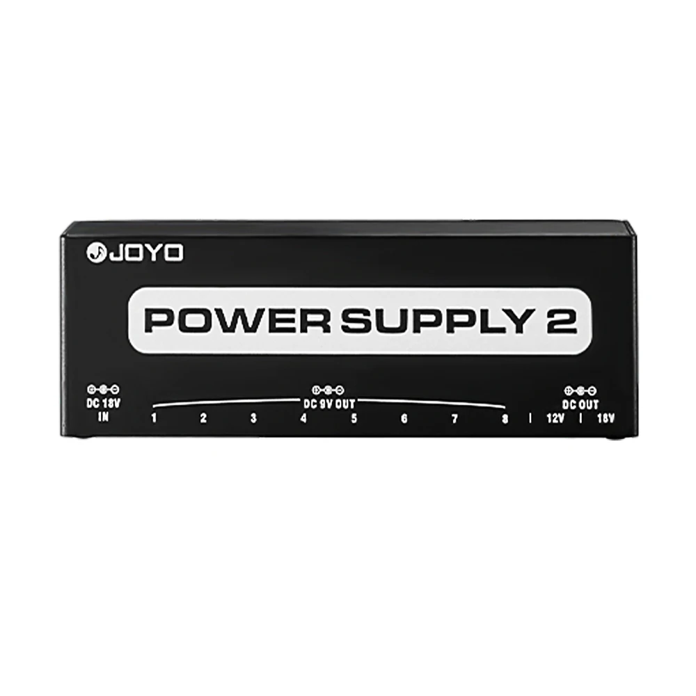 JP-02 Guitar Pedal Power Supply Independent Short-circuit Protection Isolated 10
