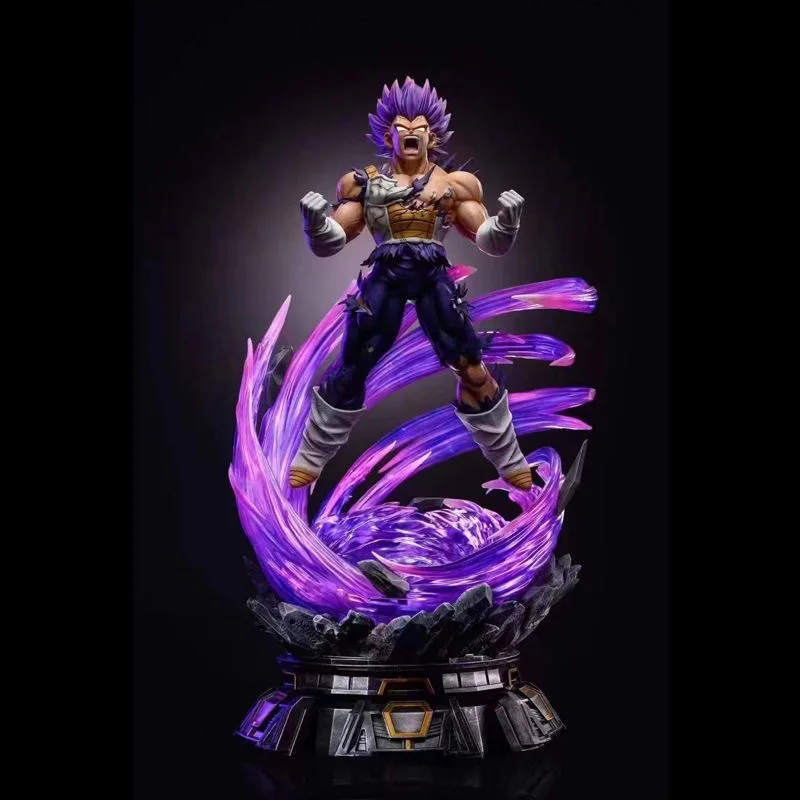 

32cm Dragon Ball Anime Figures Ultra Instinct Majin Vegeta IV Two heads and two bodies Action Figure Collect Ornaments Gift Toys