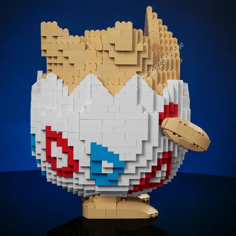 1954PCS 맞춤형 MOC 실물 크기 조각 시리즈 큐티 파이 메가 피규어 DIY 창의 교육 조립 퍼즐 생일 장난감 선물