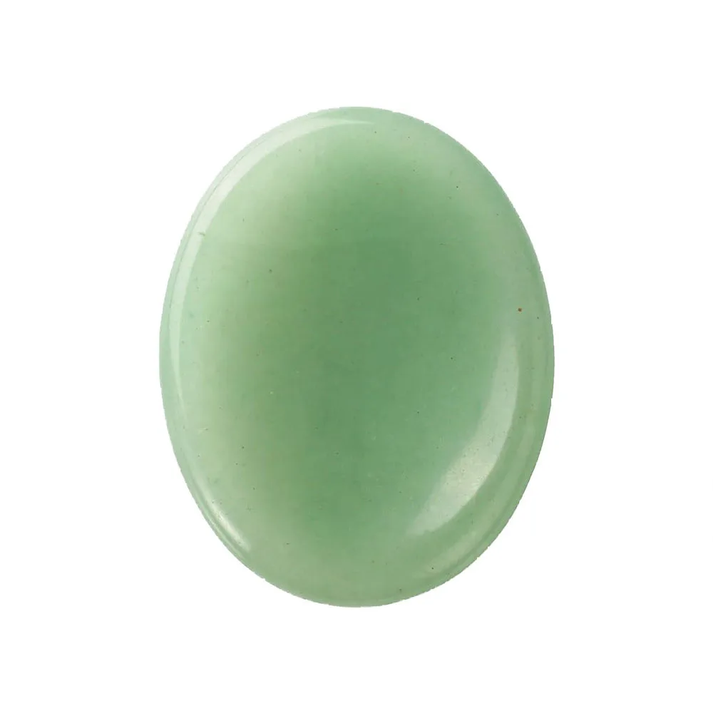 Beautiful Amethyst Rose Quartz Thumb Stone Pocket Meditation Oval Crystal Natural Vitality Relaxation Forget Worry DIY Necklace