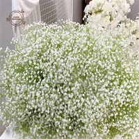 30pcs Artificial Baby's Breath Flowers Real Touch Gypsophila Suitable For Wedding Bride Engagement Home Ornament Room Decoration 1