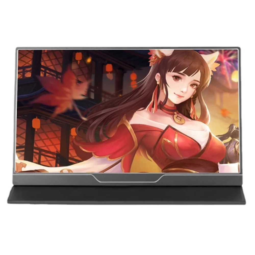 2022 Portable Monitor Gaming Laptop Mobile Display Second Screen Ultra Slim 1080P 15.6 inch FHD 1920*1080 HDMI-Compatible sRGB